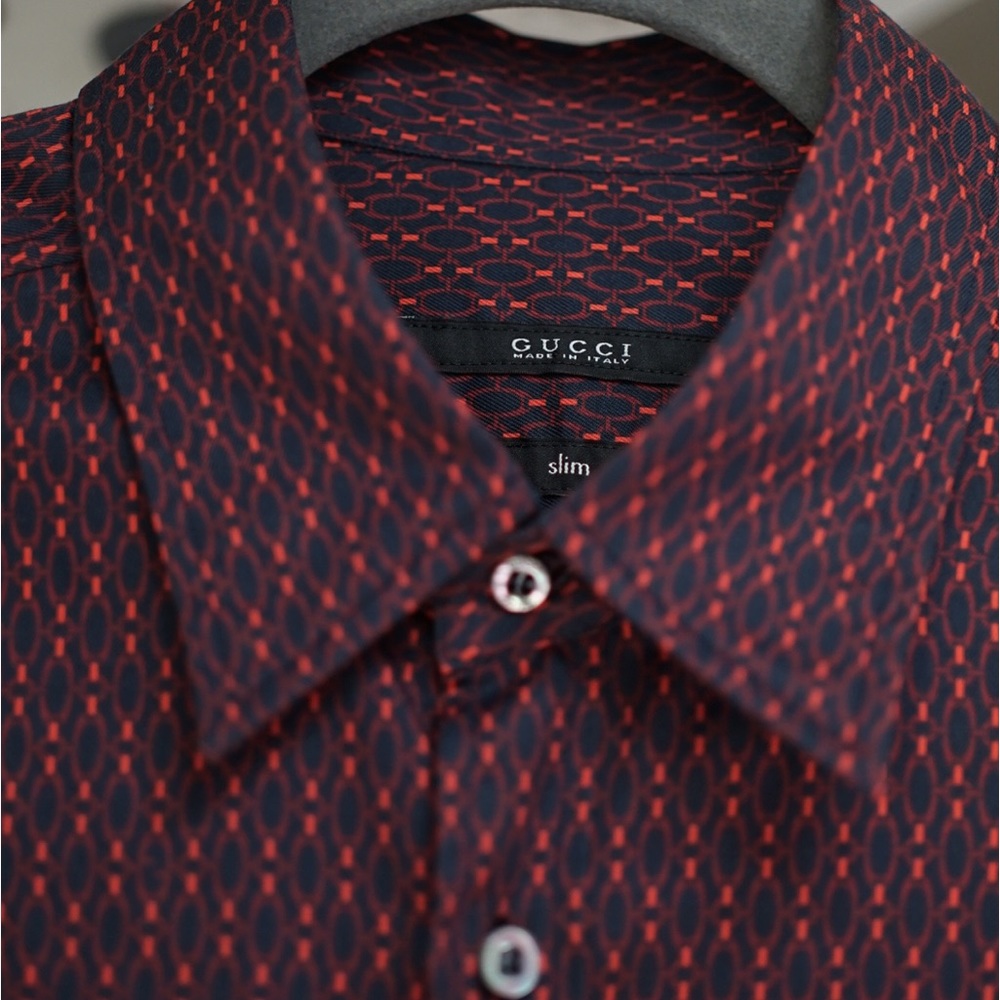 Gucci Men’s Long Sleeve Button Down (Originally $2,250!)